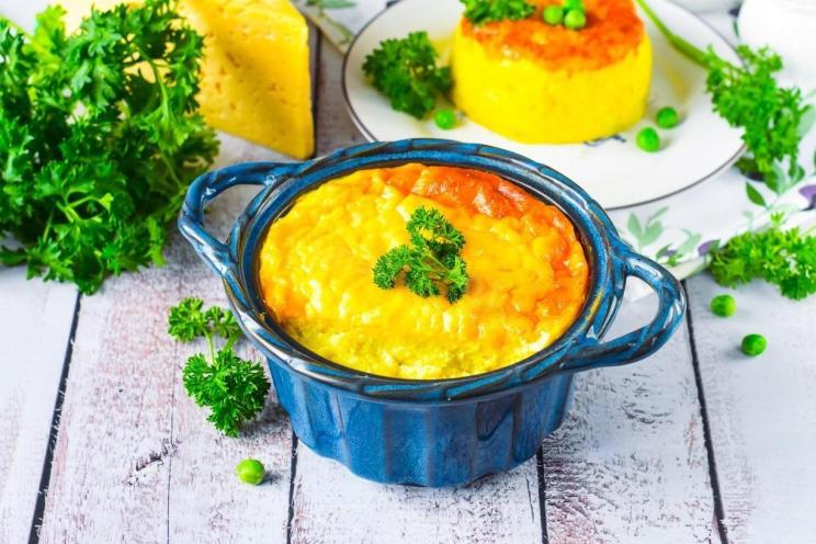 Cheesy Meatless Potato Casserole