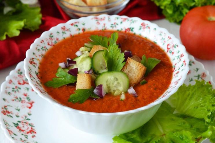 Classic Spanish Gazpacho Soup Classic Spanish Gazpacho Soup