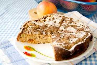 Pan-Fried Cinnamon Apple Charlotte