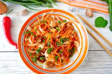 Spicy Korean Meat & Veggie Salad