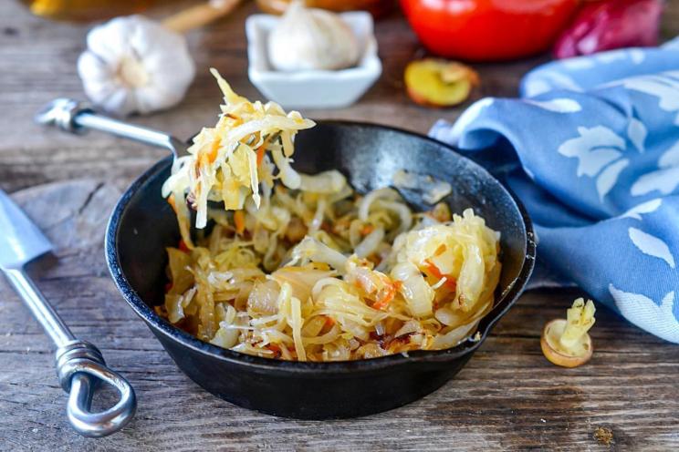 Pan-Fried Sauerkraut Delight