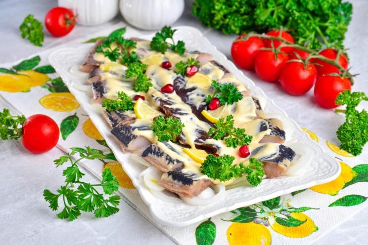 Mustard-Glazed Herring Delight Mustard-Glazed Herring Delight