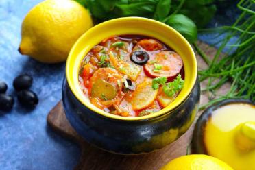 Oven-Baked Cabbage Solyanka in Pots