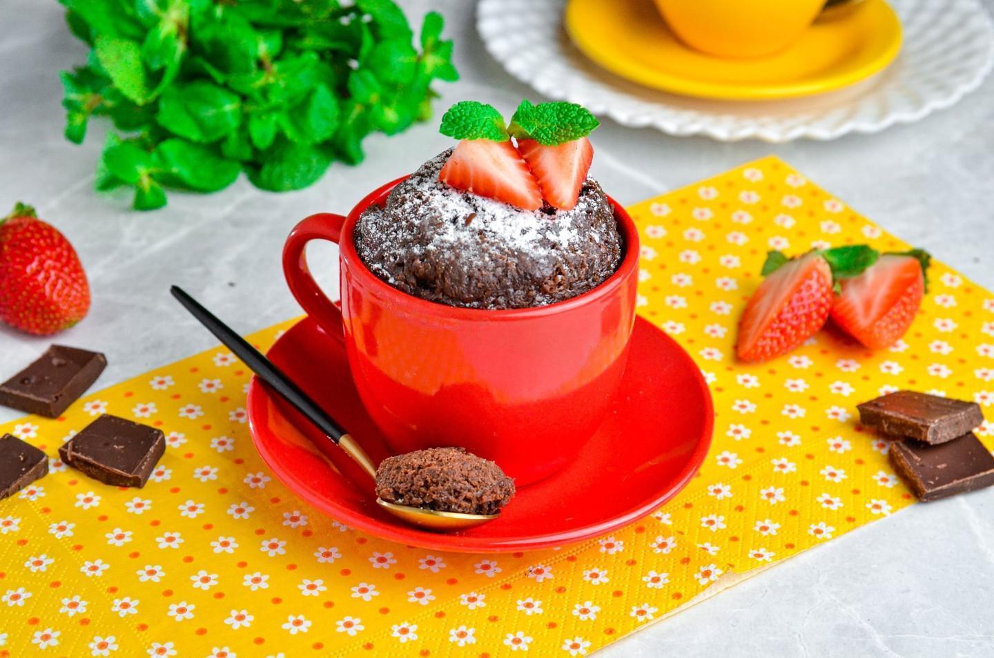 Microwave Mug Brownie in 5 Minutes Microwave Mug Brownie in 5 Minutes