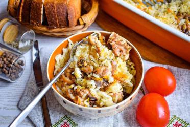 Easy Oven-Baked Chicken Pilaf
