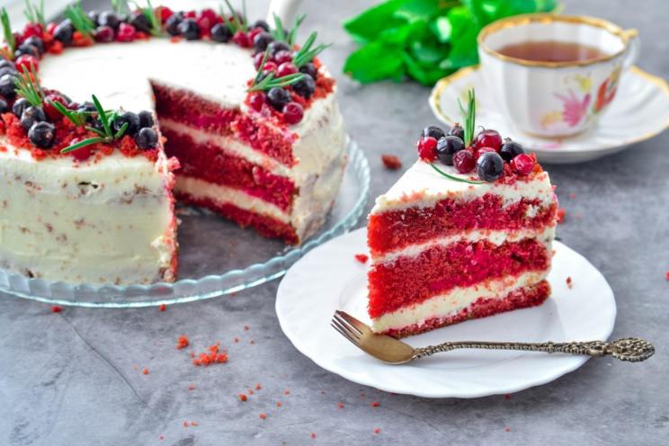 Easy Homemade Classic Red Velvet Cake