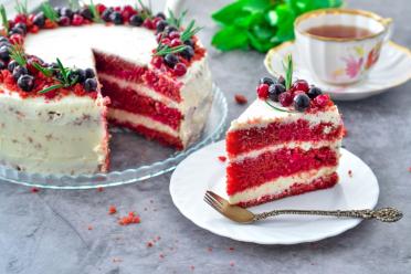 Easy Homemade Classic Red Velvet Cake