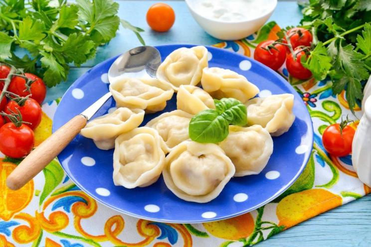Butter-Drenched Bulmeni Dumplings