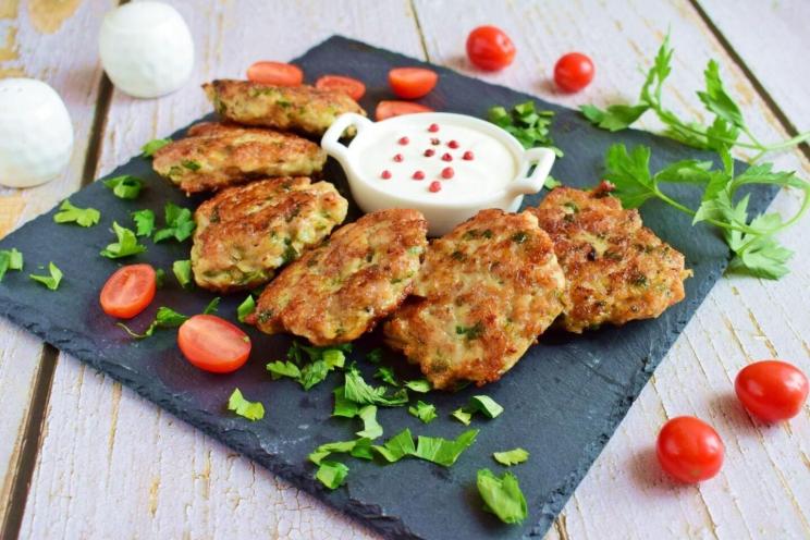 Fine-Chopped Chicken Patties Fine-Chopped Chicken Patties