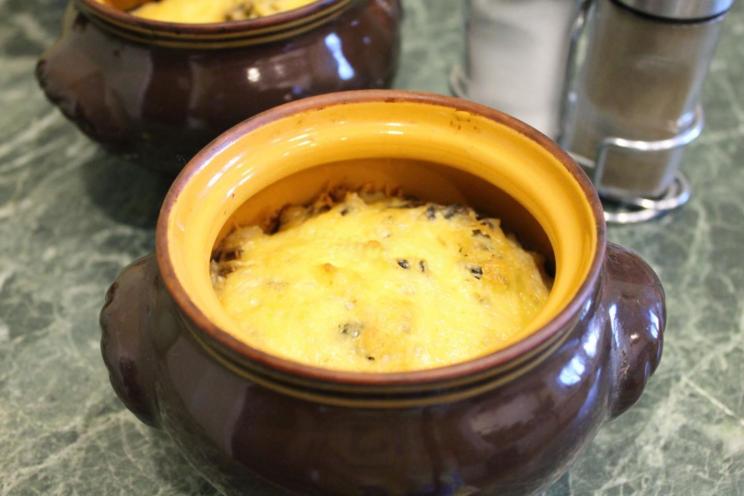 Russian-Style Mushroom Liver Pots Russian-Style Mushroom Liver Pots