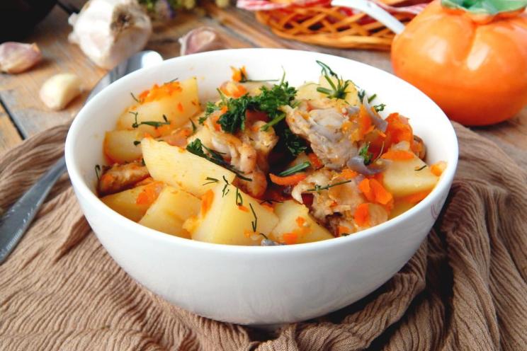 Easy Stewed Rabbit with Veggies
