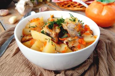 Easy Stewed Rabbit with Veggies