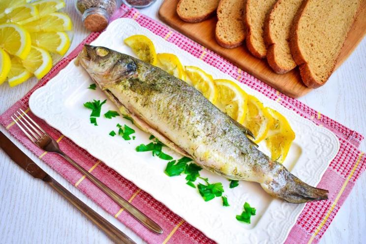 Oven-Baked Foil Seabass