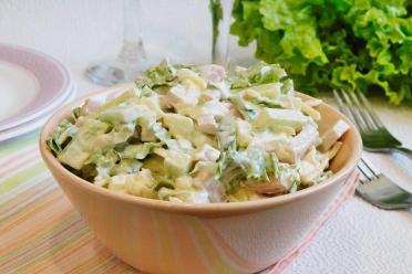 Ham and Cheese Salad Delight