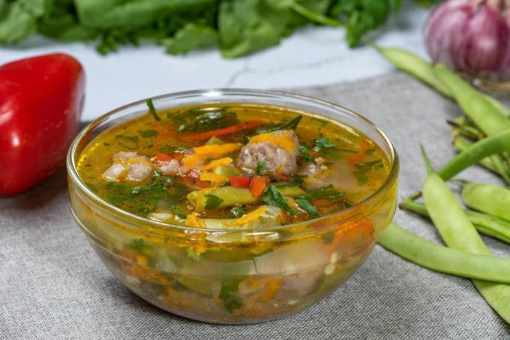 Vegetable Meatball and Bean Soup Vegetable Meatball and Bean Soup