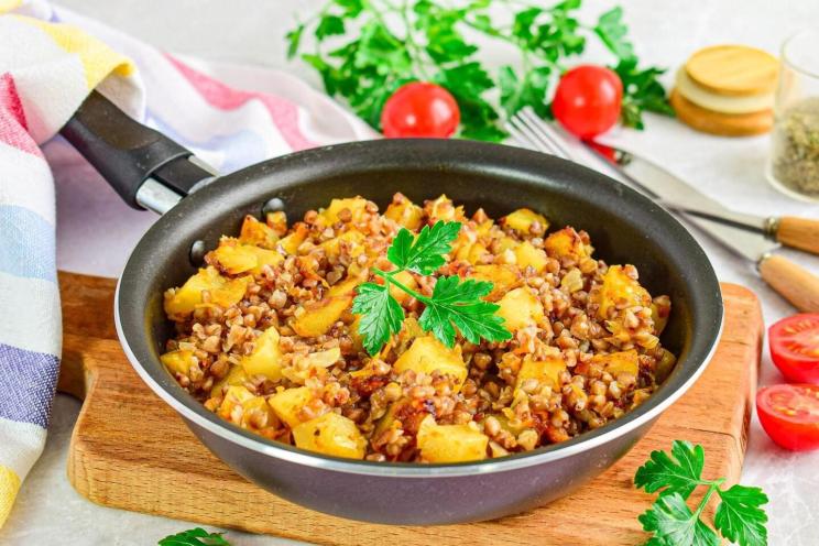 Hearty Buckwheat and Potato Combo Hearty Buckwheat and Potato Combo
