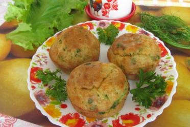Cheesy Zucchini Muffins