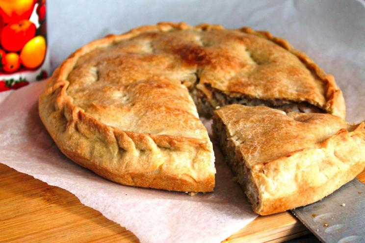 Fish and Rice Delight Pie