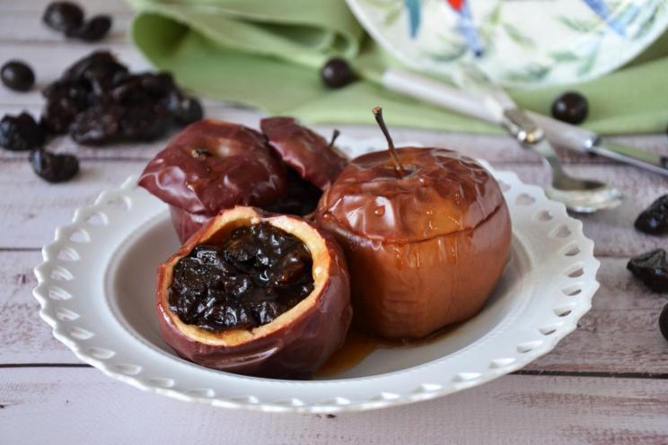 Prune-Stuffed Baked Apples