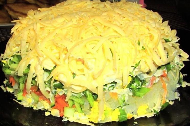 Spring Fresh Potato and Carrot Salad