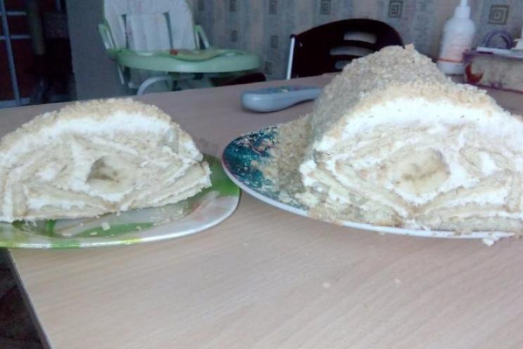 Banana Cottage Cheese Cookie Cake Banana Cottage Cheese Cookie Cake