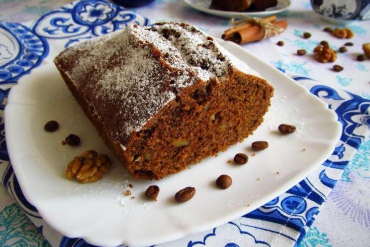 Cinnamon Walnut Coffee Cake