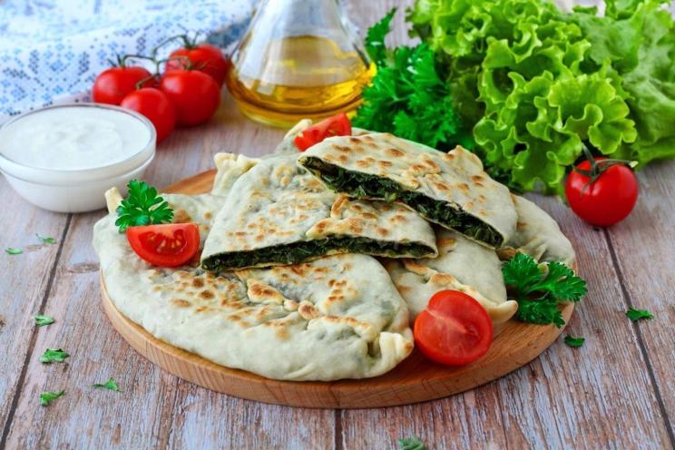 Herb-Packed Frying Pan Flatbreads