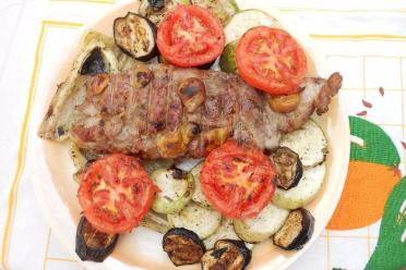 Grilled or Oven-Baked Pork Ribs with Pears