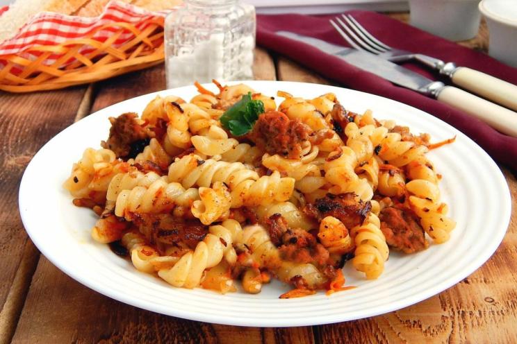 Quick and Hearty Chicken Hearts Pasta Stir-Fry Quick and Hearty Chicken Hearts Pasta Stir-Fry