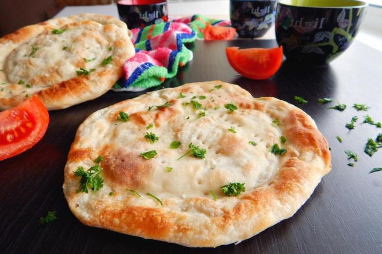 Savory Tajik Flatbreads with Aromatic Onion Filling