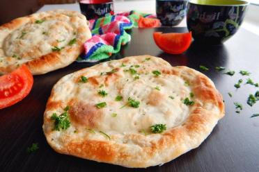 Savory Tajik Flatbreads with Aromatic Onion Filling