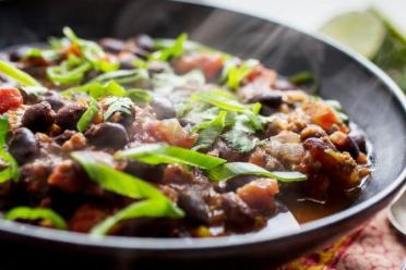 Hearty Rice and Bean Veggie Bowl