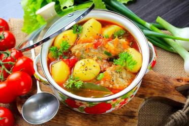 Hearty Pork Rib and Potato Stew