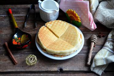 Fluffy Electric Waffle Iron Waffles