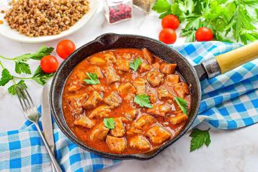 Hearty Meat Gravy for Buckwheat