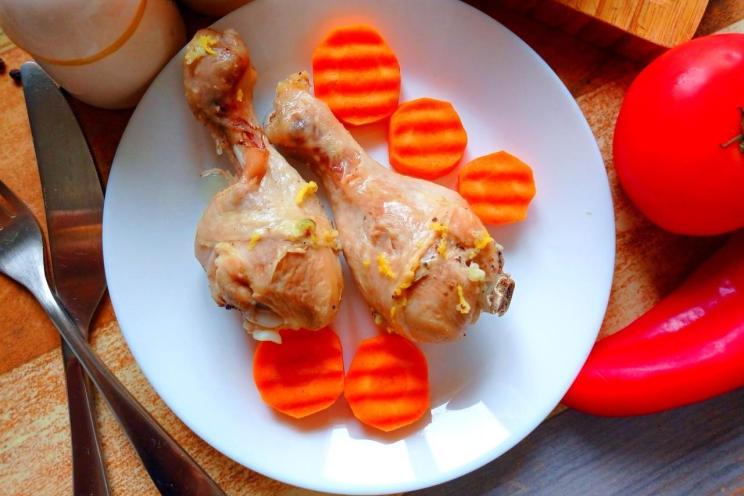 Easy Microwave Chicken with Orange and Ginger Easy Microwave Chicken with Orange and Ginger