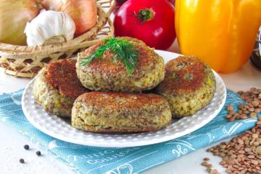Fasting-Friendly Lentil Cutlets