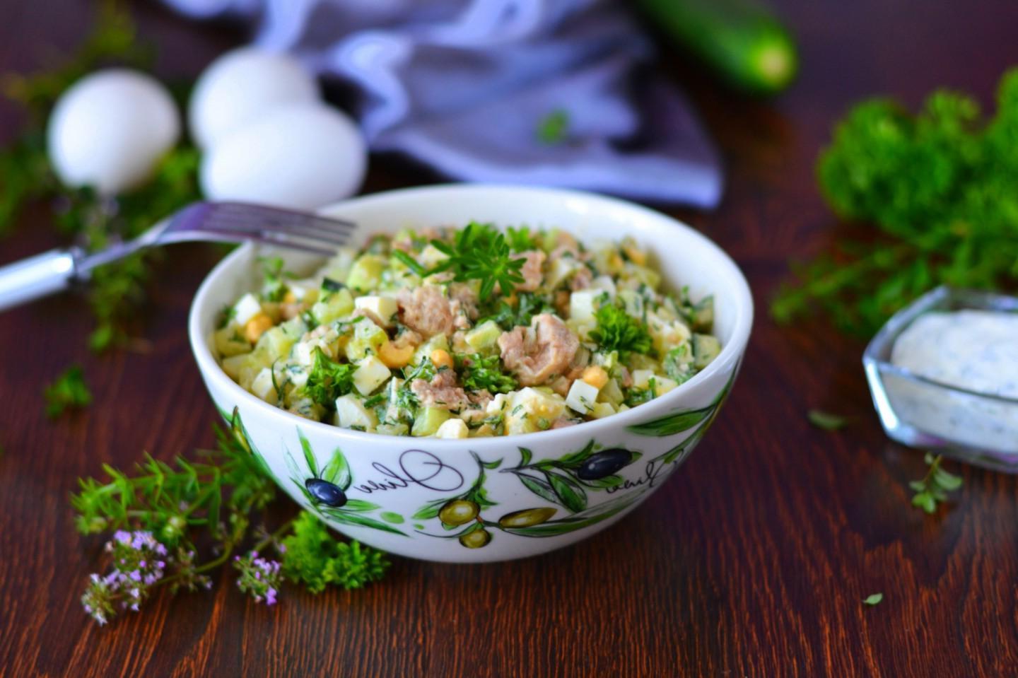 Tasty and Easy Pollock Liver Salad