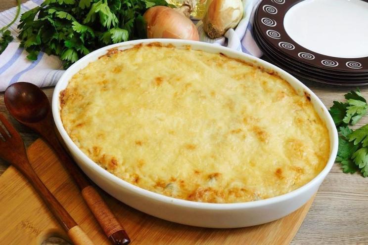 Oven-Baked Chicken and Mashed Potato Casserole Oven-Baked Chicken and Mashed Potato Casserole