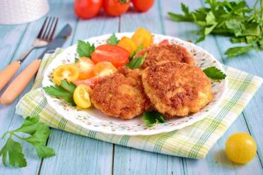 Juicy Chicken-Zucchini Cutlets