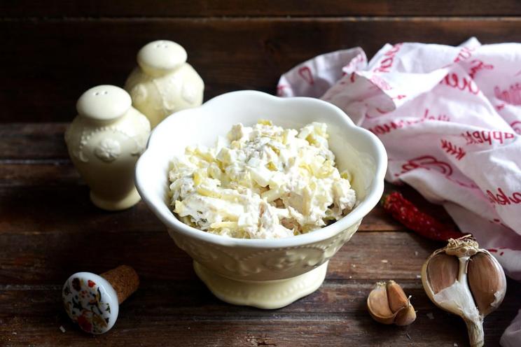 Chicken, Cheese, and Pickle Salad