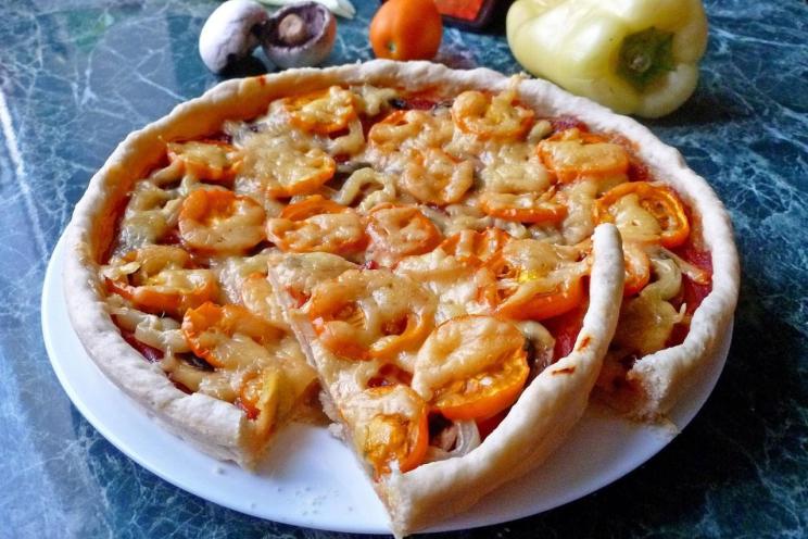 Beer and Margarine No-Yeast Pizza Dough