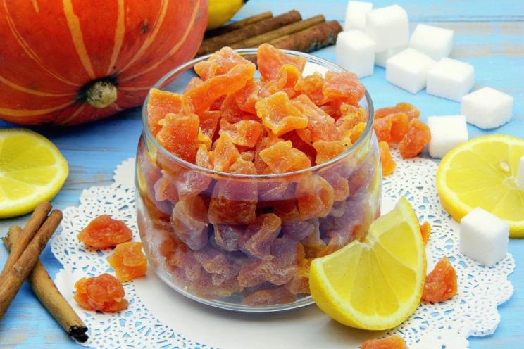 Oven-Baked Candied Pumpkin Slices