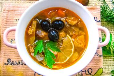 Hearty Fish Solyanka Soup