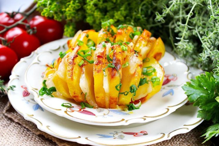 Oven-Baked Lard Potatoes