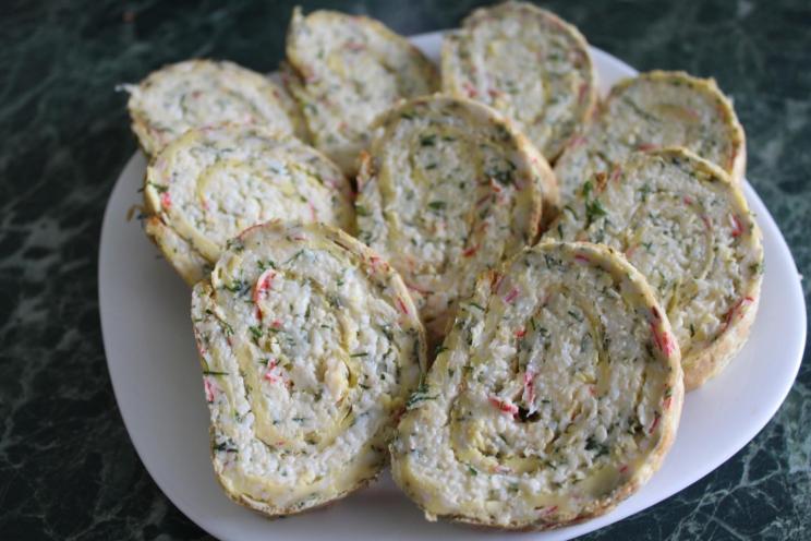 Holiday Crab Stick Appetizer