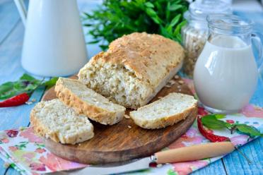 Quick Finnish Oat Bread