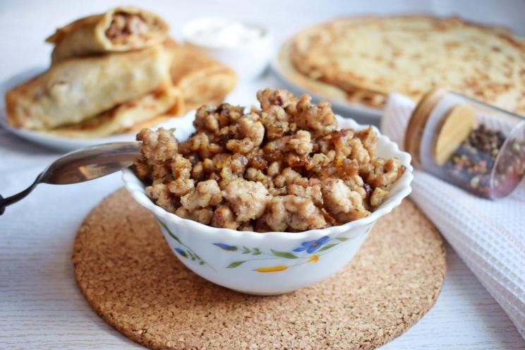 Savory Minced Pancake Filling for All Ages