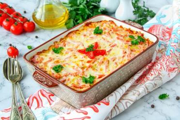 Cheesy Ham-Stuffed Baked Potatoes