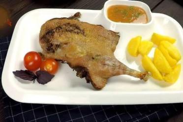 Tender Duck with Ginger, Garlic & Thyme